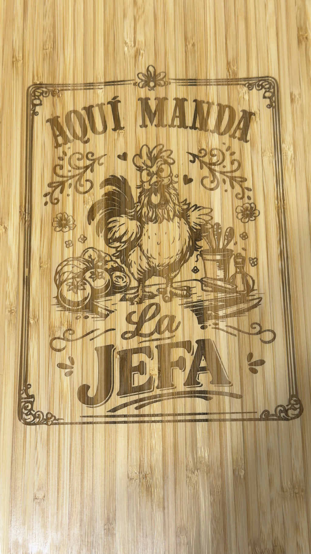 Bamboo cutting boards