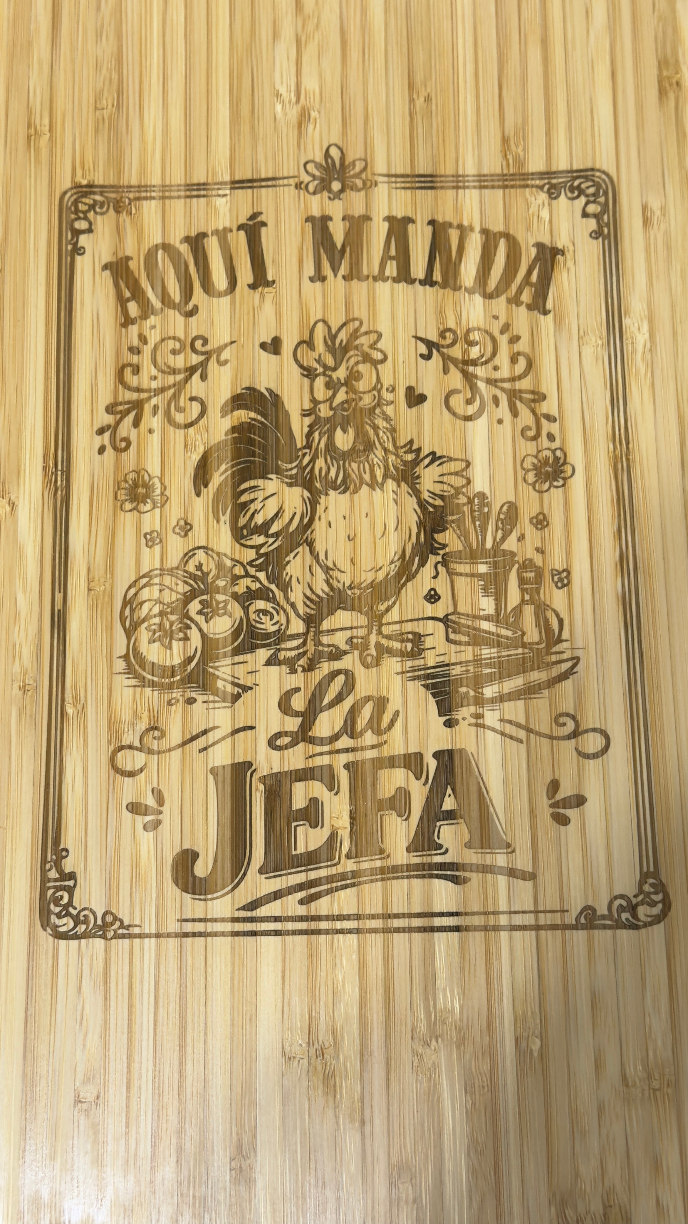 Bamboo cutting boards