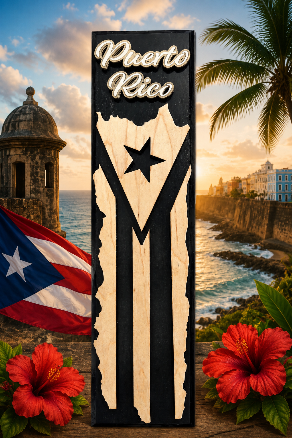 PR Heritage Wooden Wall Art