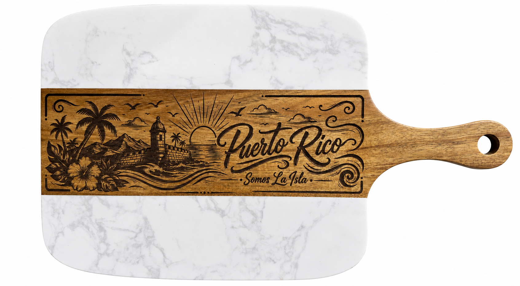 Puerto Rico & Borinquen Charcuterie Board